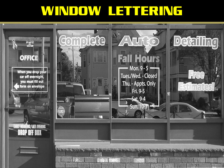 blog window lettering