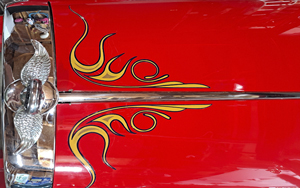 classic car pinstripe