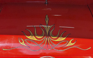 classic car pinstripe