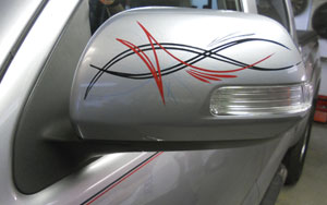 painted pinstripe