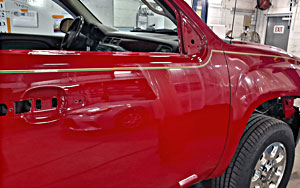 pinstripe repair and replacement