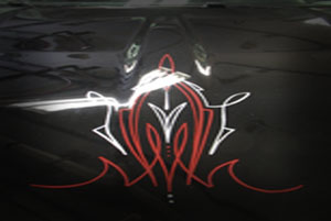 custom painted pinstriping