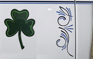 graphics & pinstripe